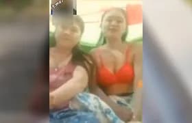 မမကြီးနှစ်ယောက် sex chat မှာအချင်းချင်း စဖုတ်ယက်ပြတာ
